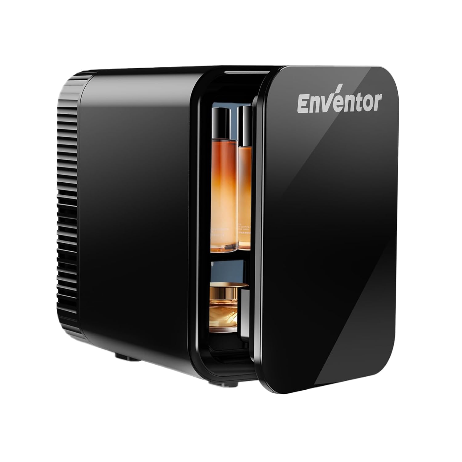 Enventor Mini Fridge 4 Litre 6 Can Portable Cooler and Warmer AC 12