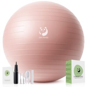 Slim Panda Exercise Ball Yoga Ball Anti Burst Professional Gym Ball fo
