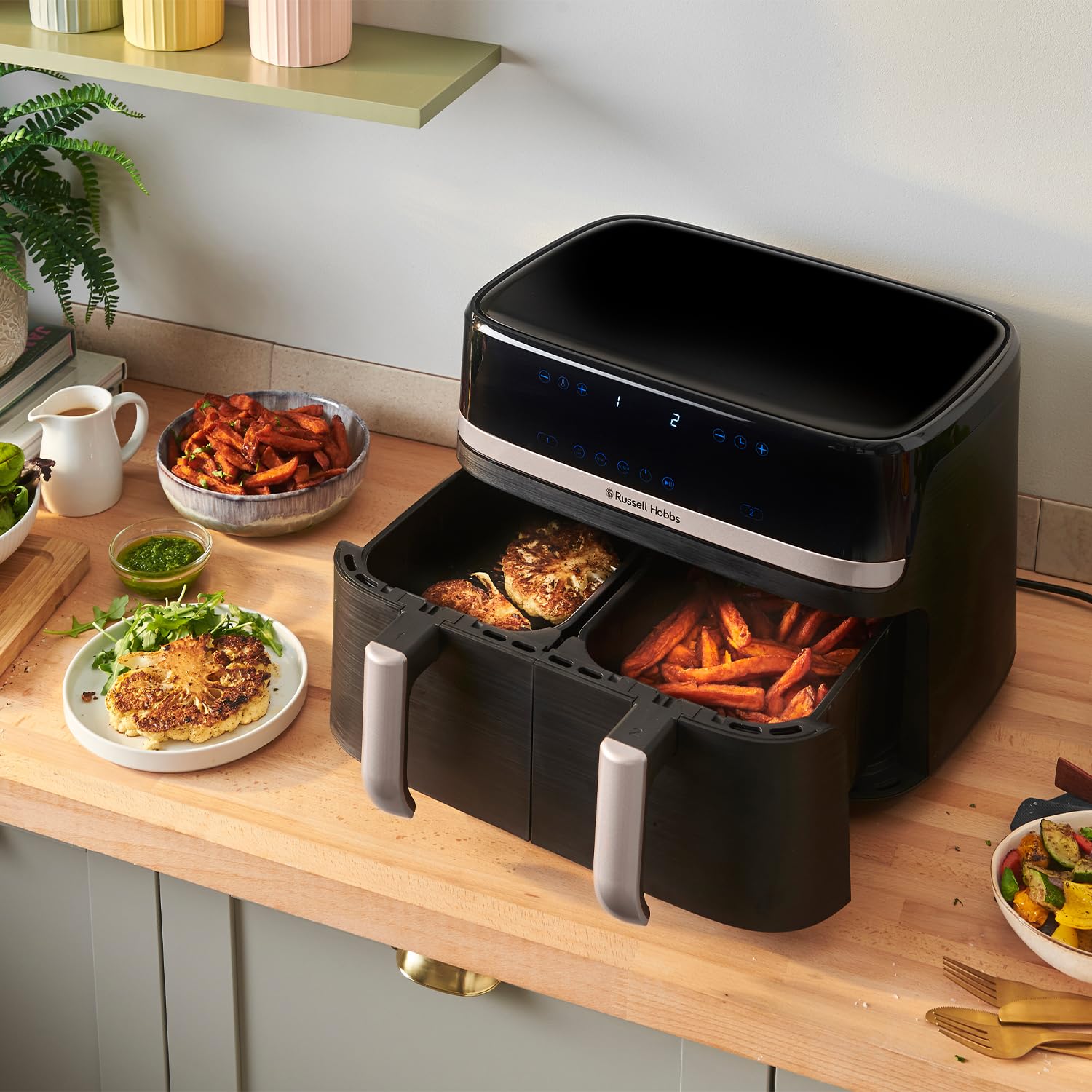 Freidora de Aire Russell Hobbs Cocina Saludable y Rápida
