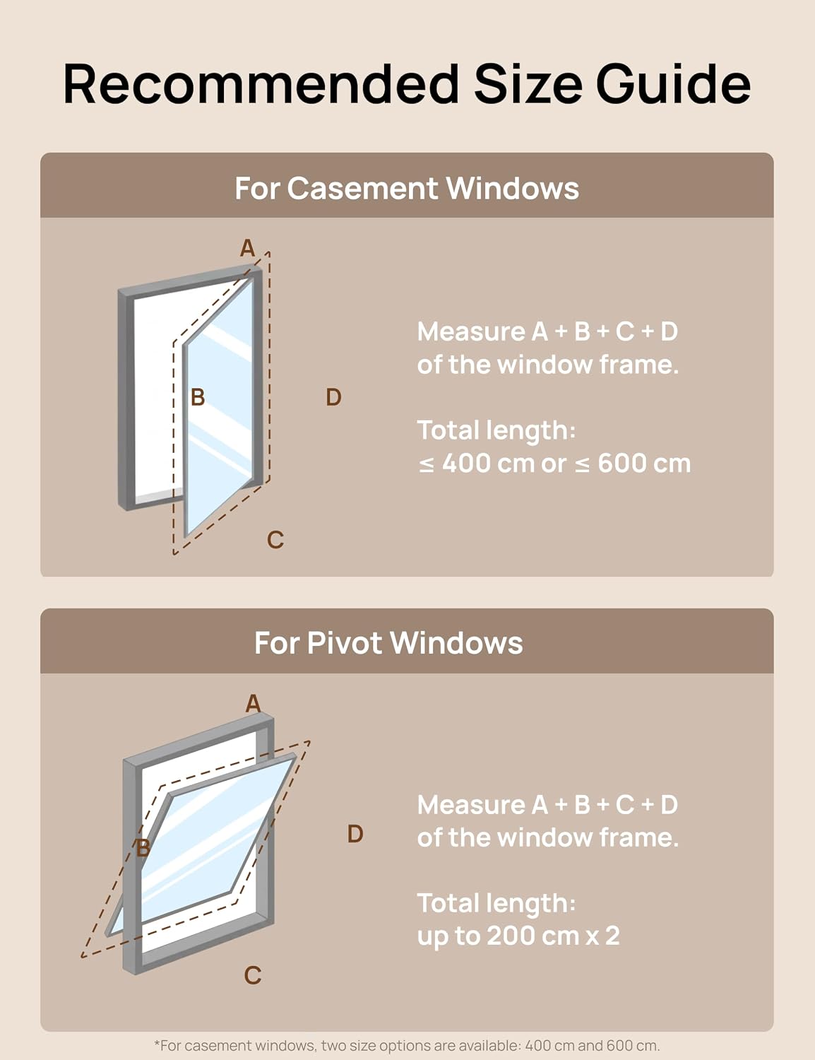 DREO 400cm Universal Air Conditioner Window Seal Kit