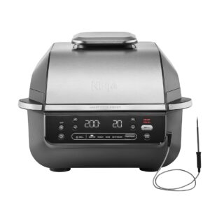 Ninja 5 in 1 Indoor Grill Air Fryer Black Silver