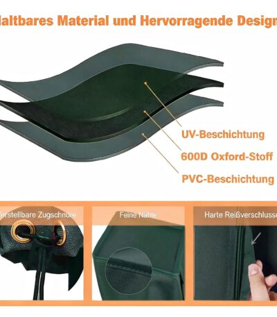 RICHIE Rotary Airer Cover Rotary Clothes Line Cover 600D