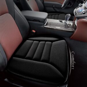 kingphenix Car Seat Cushion with 1 2inch Comfort Memory Foam Seat Cus