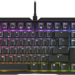 MX 3.1, Wired Mechanical Gaming Keyboard, Durable Aluminum Housing, RGB Lighting, Integrated Damping Mechanisms, USB-A, MX2A Silent RED Switches, Black