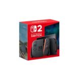 Nintendo Switch 2 Standard Edition black console with magnetic Joy Con controllers part of Nintendo Nintendo Systems
