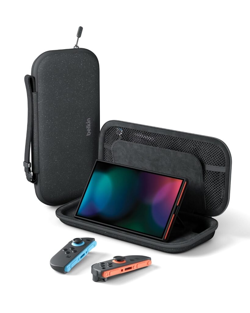 Belkin Gaming Nintendo Switch 2 Case Travel Bag with AirTag Holder G